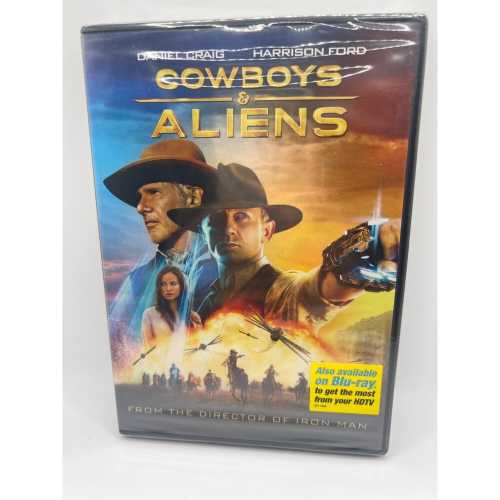 DVD Cowboys And Aliens Daniel Craig Harrison Ford New Factory Sealed